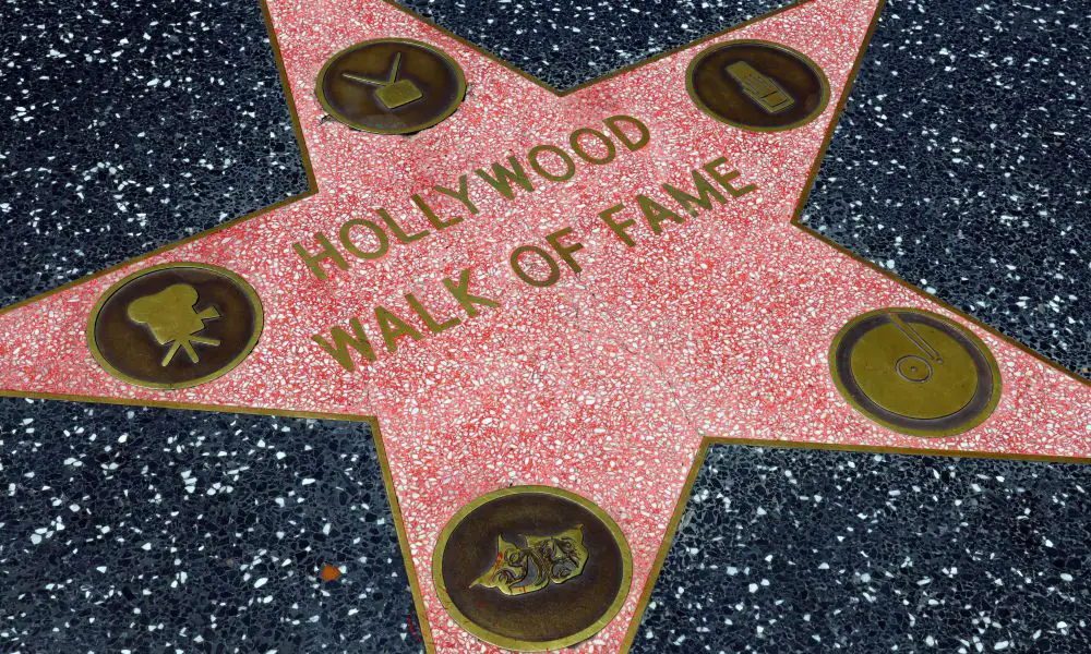 Los+Angeles%3A+Hollywood+Walk+of+Fame+Gets+Glittery+Makeover